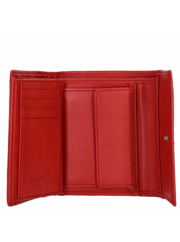 PICARD Aurelia 1 - Geldbörse 12cc 12.5 cm (black) in lipstick