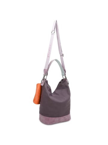 Fritzi aus Preußen Izzy07 Olga Canvas Schultertasche 27 cm in plumy