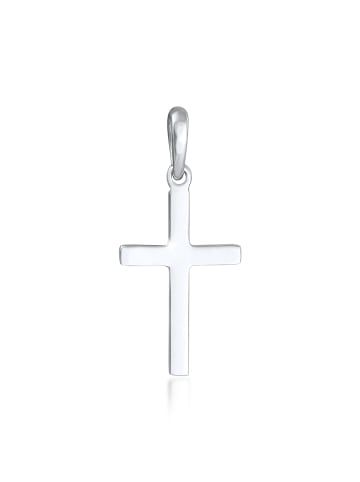 Elli Anhänger 925 Sterling Silber Kreuz in Silber