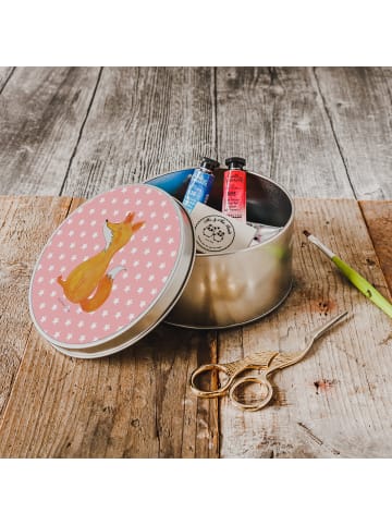 Mr. & Mrs. Panda Kaffeedose Einhorn Fuchs ohne Spruch in Rot Pastell