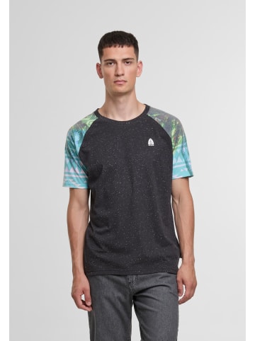 Just Rhyse Just Rhyse Port Salerno T-Shirt in black/green