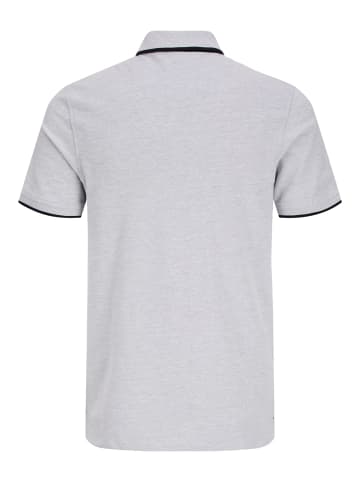 Jack & Jones Poloshirt in Light Grey Melange 3