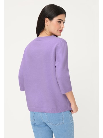 Olsen Strickpullover in Purple Rose