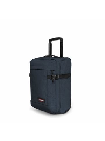 Eastpak Tranverz - Rollenreisetasche 45 cm XXS (brize palm navy) in triple denim