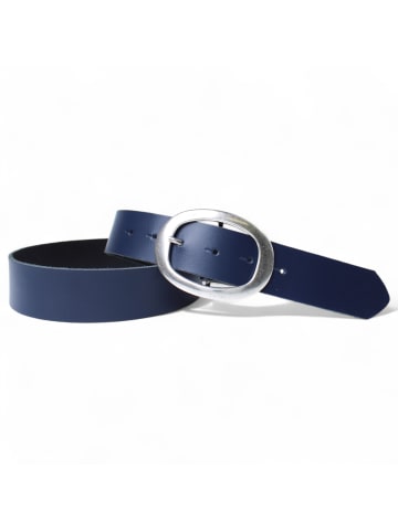 FRONHOFER Ledergürtel in Marine