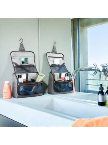 Reisenthel Toiletbag Xl twist silver in silber