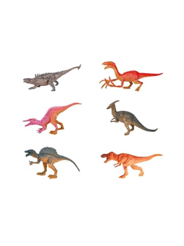 Wisam® Klassischer Zug mit Dinosauriern, Licht, Geräuschen