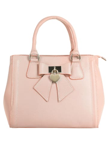 Cluty Handtasche Solcuore echt Leder in rosa