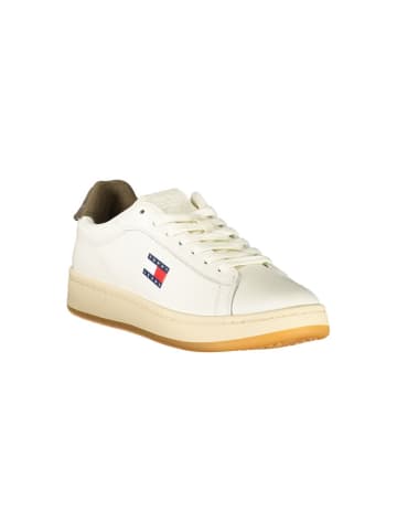 Tommy Hilfiger Weiße Polyurethan-Sneaker