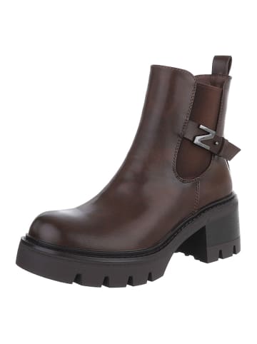Ital-Design High Heel in Braun