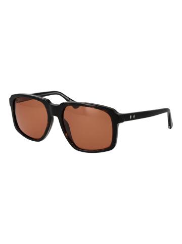 Web Herren Sonnenbrillen Quadrat Braun