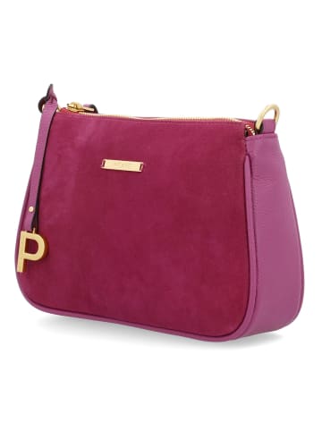 PICARD Bellair Umhängetasche Leder 22 cm in fuchsia