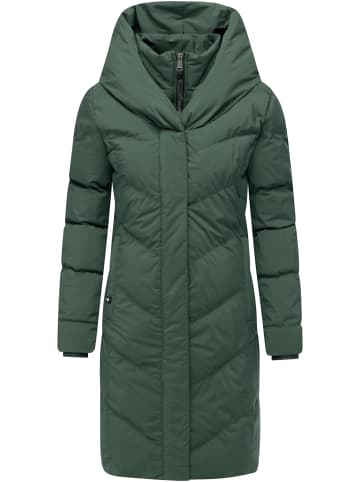 ragwear Steppmantel Natalka Soft YOUMODO in Pine Green