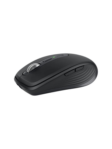 Logitech 6 Tasten Bluetooth Maus - Logitech MX Anywhere 3S mit USB-C-Ladekabel in Schwarz