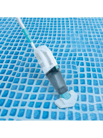 Intex Pool-Sauger - ZR100 (wiederaufladbar, 220V) in weiß