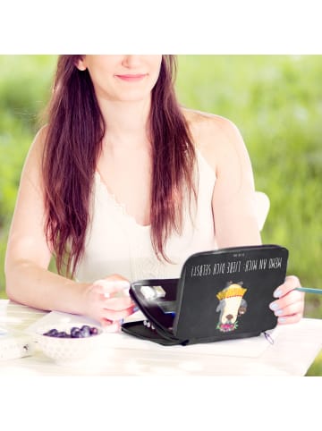 Mr. & Mrs. Panda Etui Pinguin Kokosnuss mit Spruch in Kreidetafel