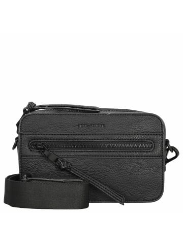 FREDs BRUDER Deep Dark - Umhängetasche 22 cm (black/black) in black/black