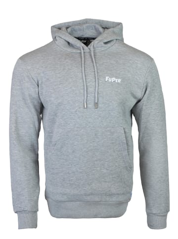 FuPer Kapuzenpullover Felix in Grey