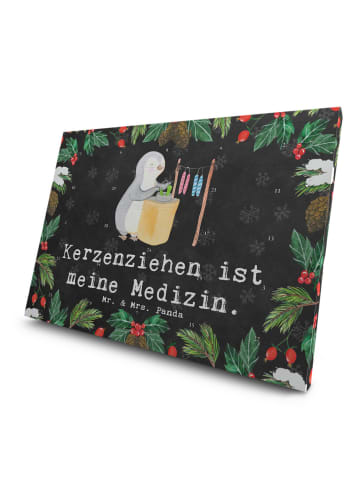 Mr. & Mrs. Panda Tee Adventskalender Pinguin Kerzenziehen mit Sp... in Kreidetafel