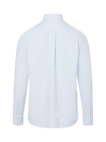 Gant Hemd in weiß hellblau