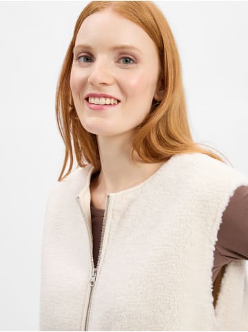 Marie Lund Weste in ecru - 0003