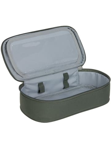 Bold School Spacy Pencil Case dark olive in grün