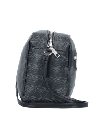 Lacoste Umhängetasche 21.5 cm in monogram noir gris