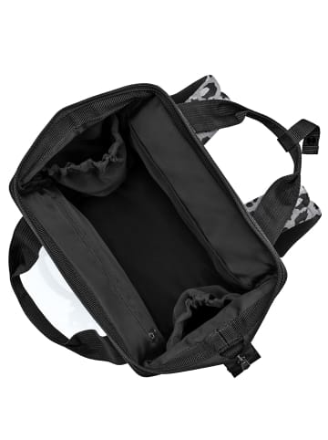 Reisenthel travelling allrounder R - Rucksack 40 cm (twist maroon) in leo nero