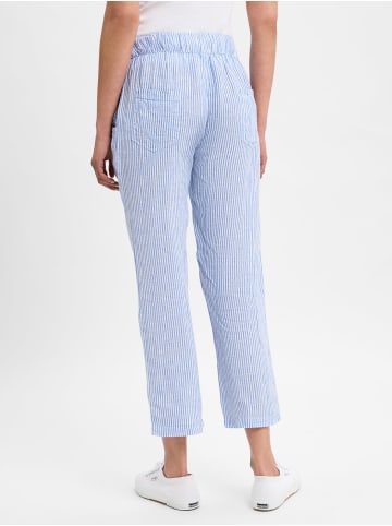 Marie Lund Hose in blau weiß