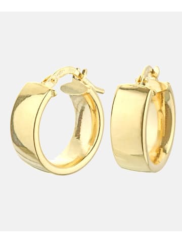 Vanlere Creolen aus 375 Gelbgold