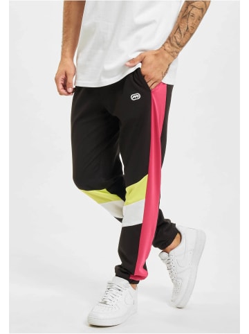 Ecko Unltd. Jogginghose in black/red/lime/white