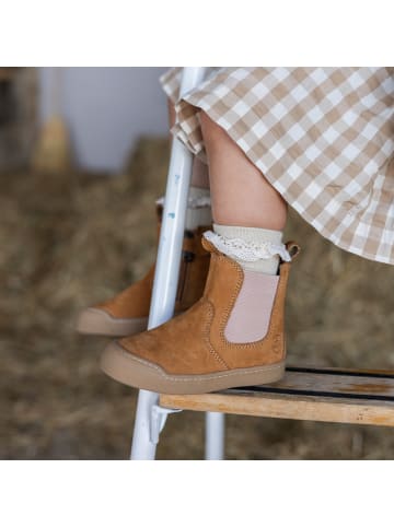 Lotta&Emil FIRST STEP Janne winter camel/rosa