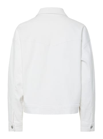 Pieces Jeansjacke in Bright White