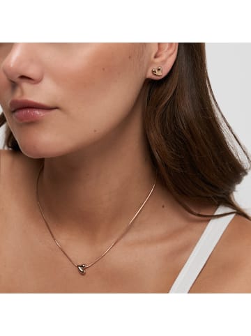 Tamaris Ohrringe Organic Heart in roségold