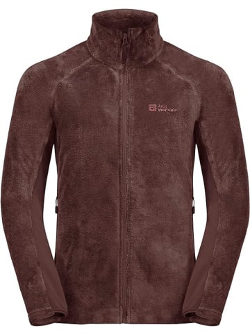 Jack Wolfskin Funktions-Fleecejacke ROTWAND FZ W in Rot