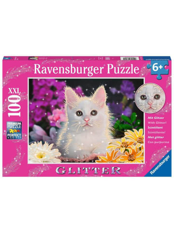 Ravensburger Puzzle 100 Teile Glitzerkatze Ab 6 Jahre in bunt