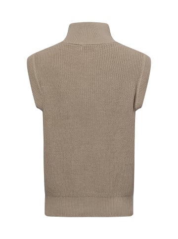 Franco Callegari Pullunder in taupe - 0003