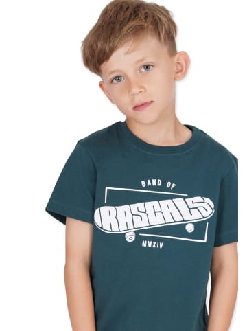 Band of Rascals T-Shirts " Skateboard " in racing-green