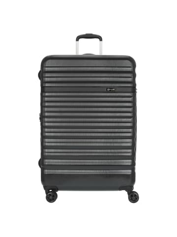 Bugatti Corium 4-Rollen-Trolley 75 cm in schwarz