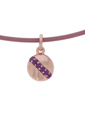 Xen Omegareif ''mit Anhänger Amethyst'' in mehrfarbig