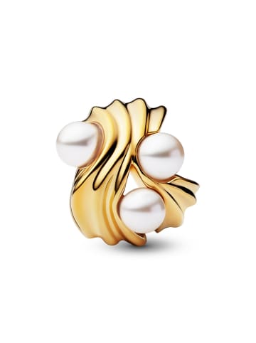 Pandora Charm Abstrakte Wellen Goldfarben