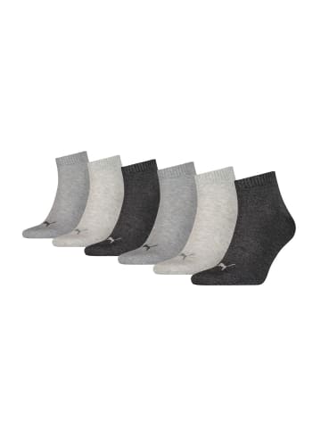 Puma Socken 6er Pack in Grau