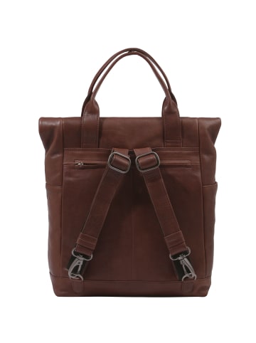 VLD VOi Leather Design Dakota Wenda Rucksack Leder 36 cm Laptopfach in braun