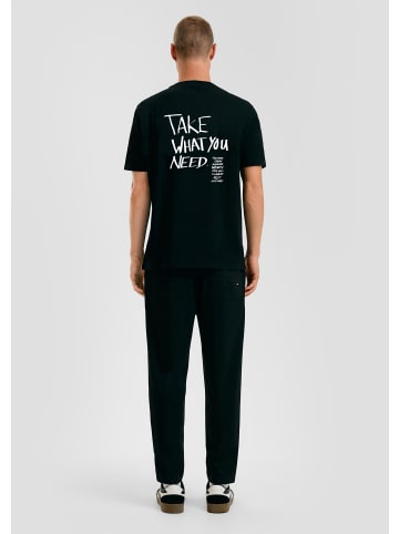 QS T-Shirt in 99D2_schwarz