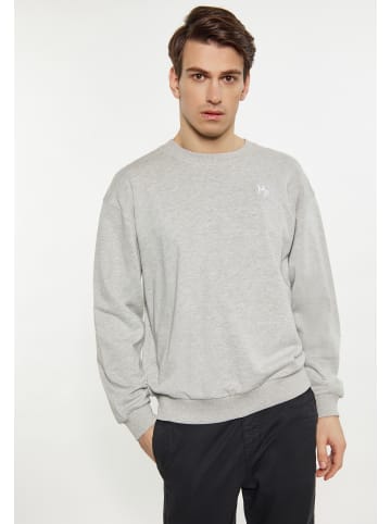 MO Sweatshirt in Hellgrau Melange