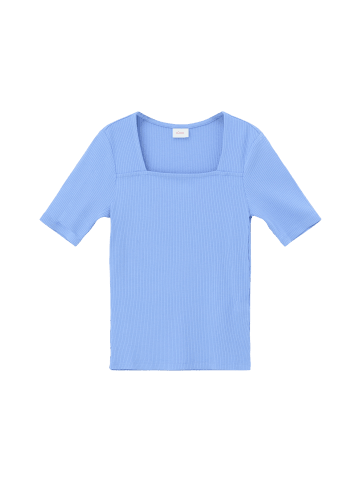 s.Oliver T-Shirt kurzarm in Blau