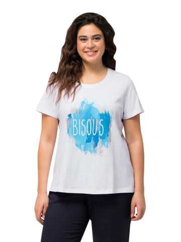 Ulla Popken Shirt in schneeweiß