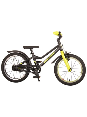 Volare Kinderfahrrad Blaster Fahrrad für Jungen 16 Zoll Kinderrad Schwarz 4 Jahre