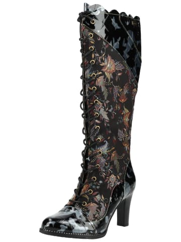 LAURA VITA Stiefel in Schwarz Kombi