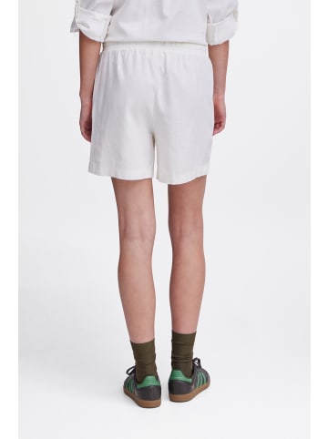 ICHI Shorts IHLINO Loose fit in Cloud Dancer